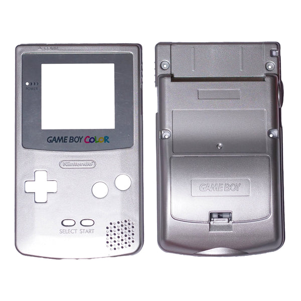 Vervangende behuizing (Bodyshell) voor Game Boy Color - Grey Rush