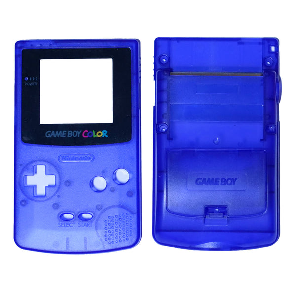 Vervangende behuizing voor Game Boy Color - Transparant Paars
