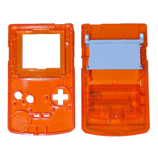 Vervangende Behuizing voor Game Boy Color - Transparant Oranje