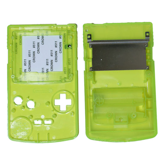 Vervangende behuizing voor Game Boy Color - Transparant Licht Groen