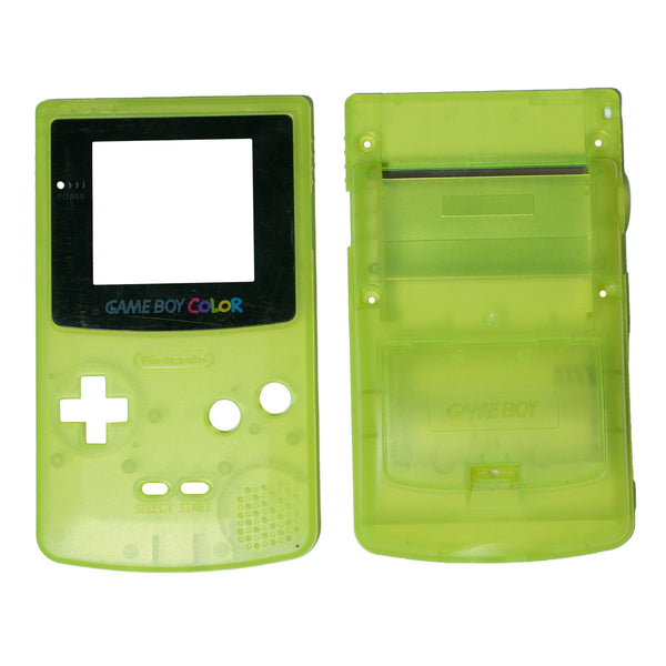 Vervangende behuizing voor Game Boy Color - Transparant Licht Groen