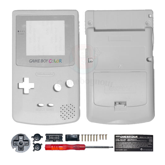 Vervangende Behuizing voor Game Boy Color - Matte Grijs