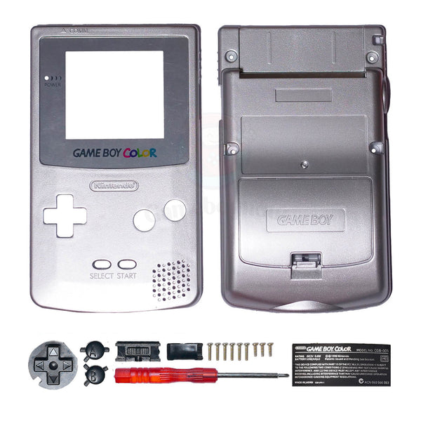 Vervangende Behuizing voor Game Boy Color - Zilver