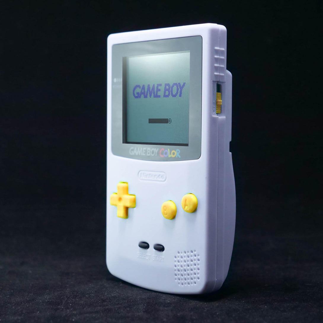 Nintendo Game Boy Color LIGHT XL "WHITE HONEY" - GAMEBOYNOW