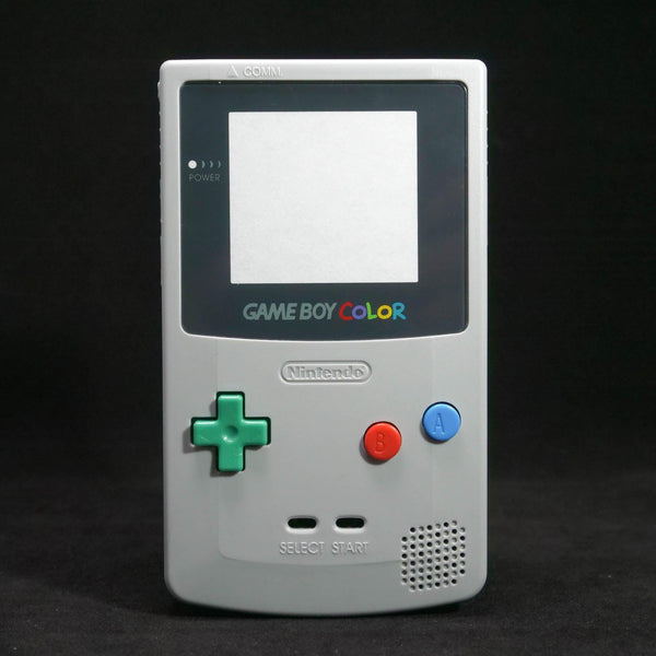 Vervangende behuizing (Body shell) voor Game Boy Color - Grey Rush - GAMEBOYNOW