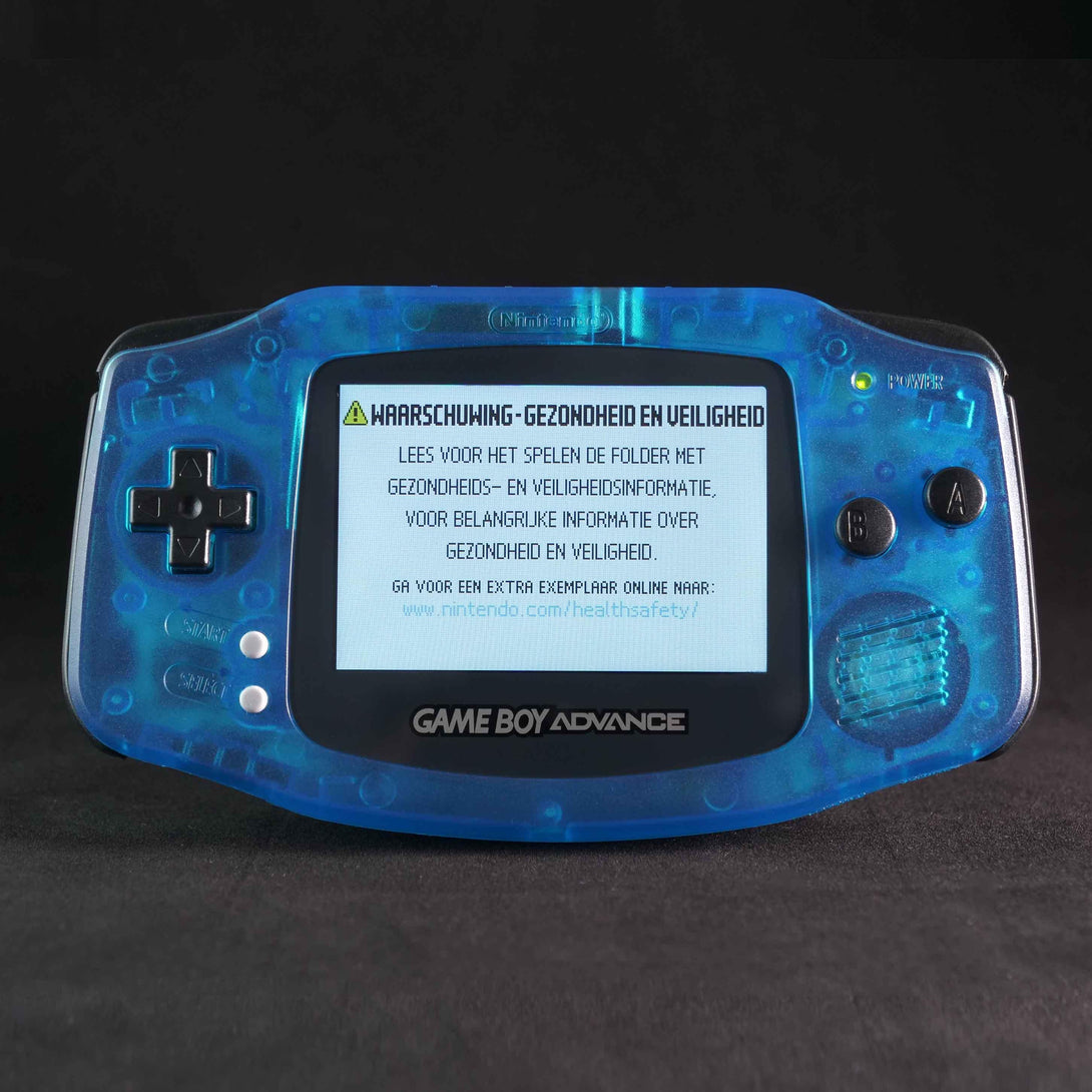 Game Boy Advance LIGHT "ATOMIC BLUE" - GAMEBOYNOW