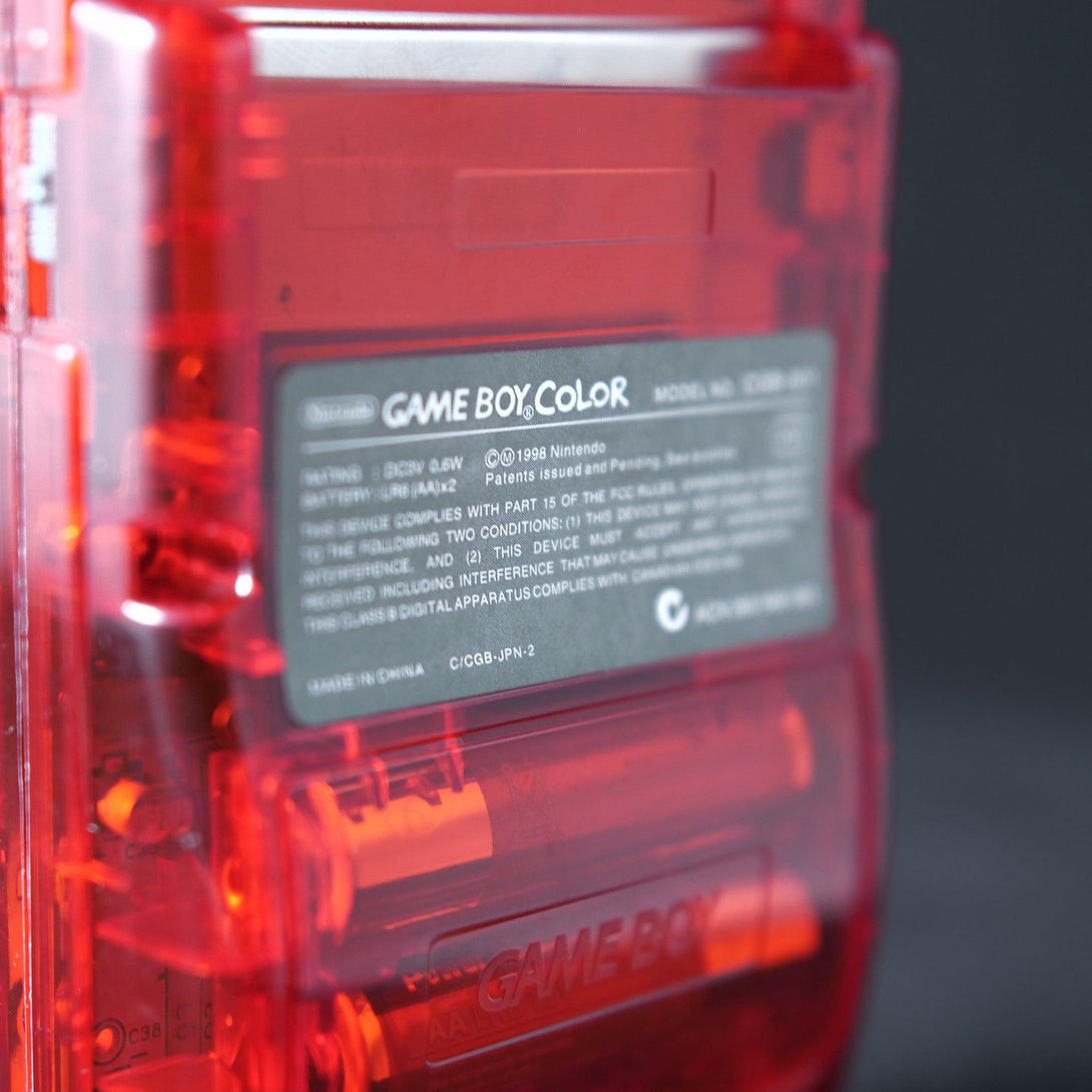 Nintendo Game Boy Color LIGHT XL "HELL DWELLER" - GAMEBOYNOW