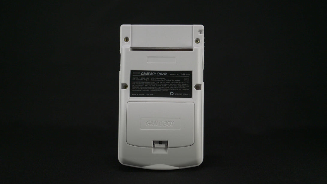 Nintendo Game Boy Color LIGHT "GLACIER WHITE" - GAMEBOYNOW