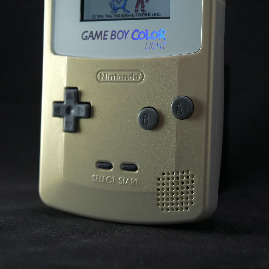 Nintendo Game Boy Color LIGHT "WASHED GOLD" - GAMEBOYNOW