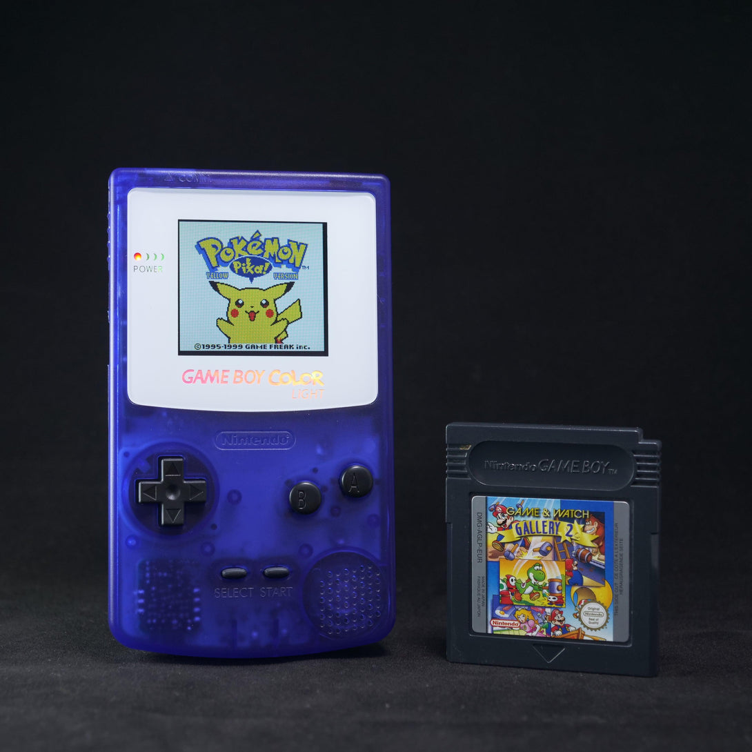 Nintendo Game Boy Color LIGHT "PURPLE ICE" - GAMEBOYNOW