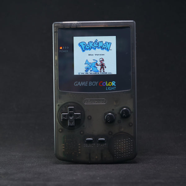 Nintendo Game Boy Color LIGHT "CLEAR BLACK" - GAMEBOYNOW