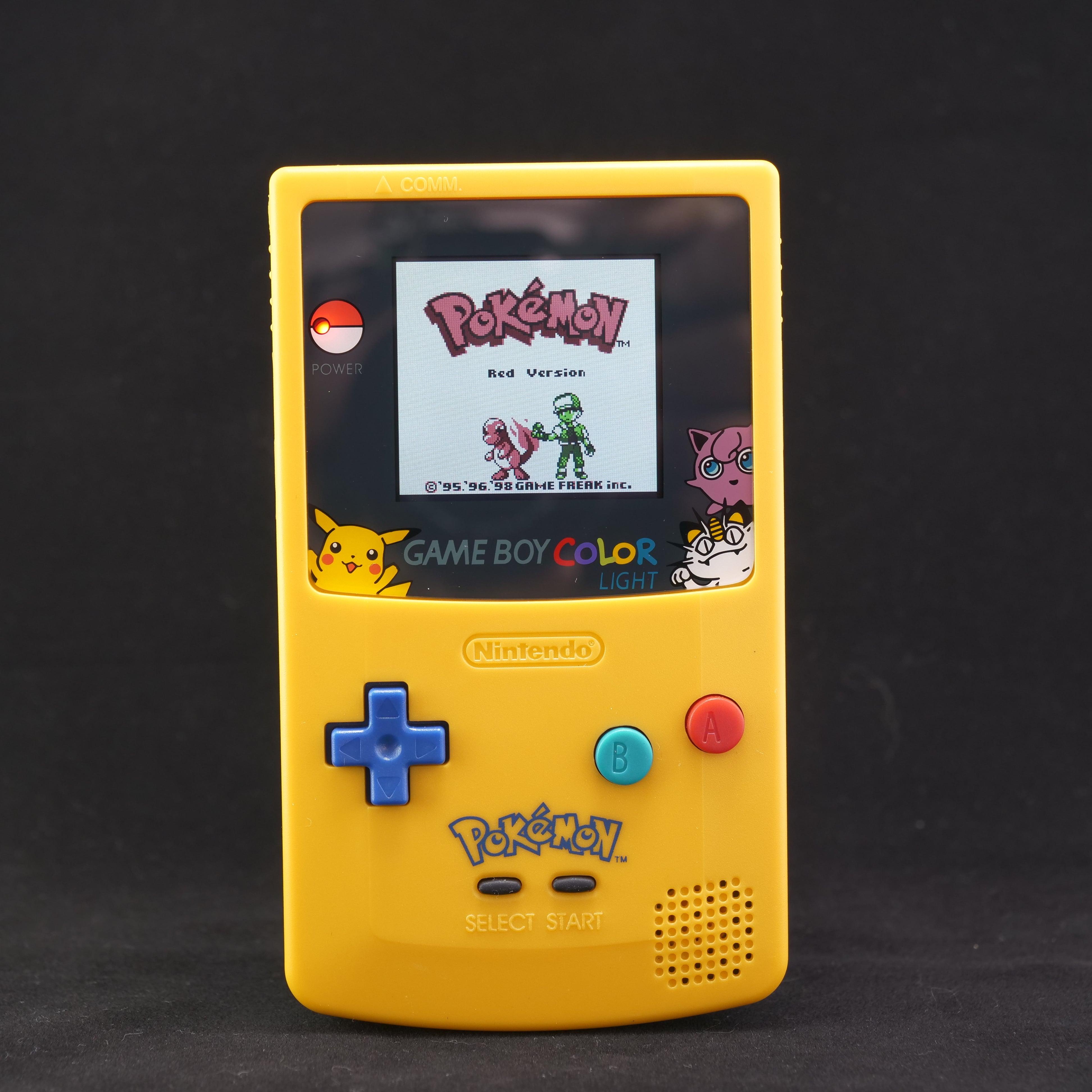 Nintendo game boy color hot sale pokemon