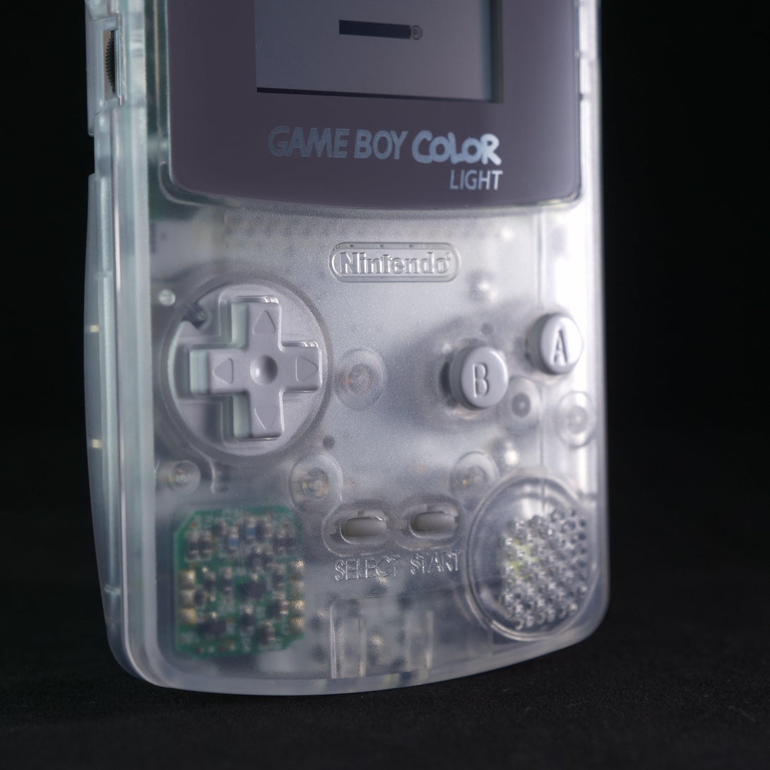 Nintendo Game Boy Color LIGHT "CLEAR RETRO" - GAMEBOYNOW